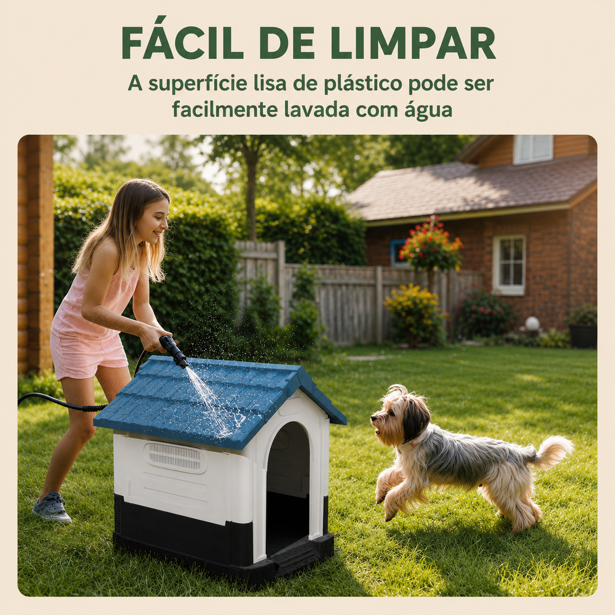 Outdoor Dog House for Comfort