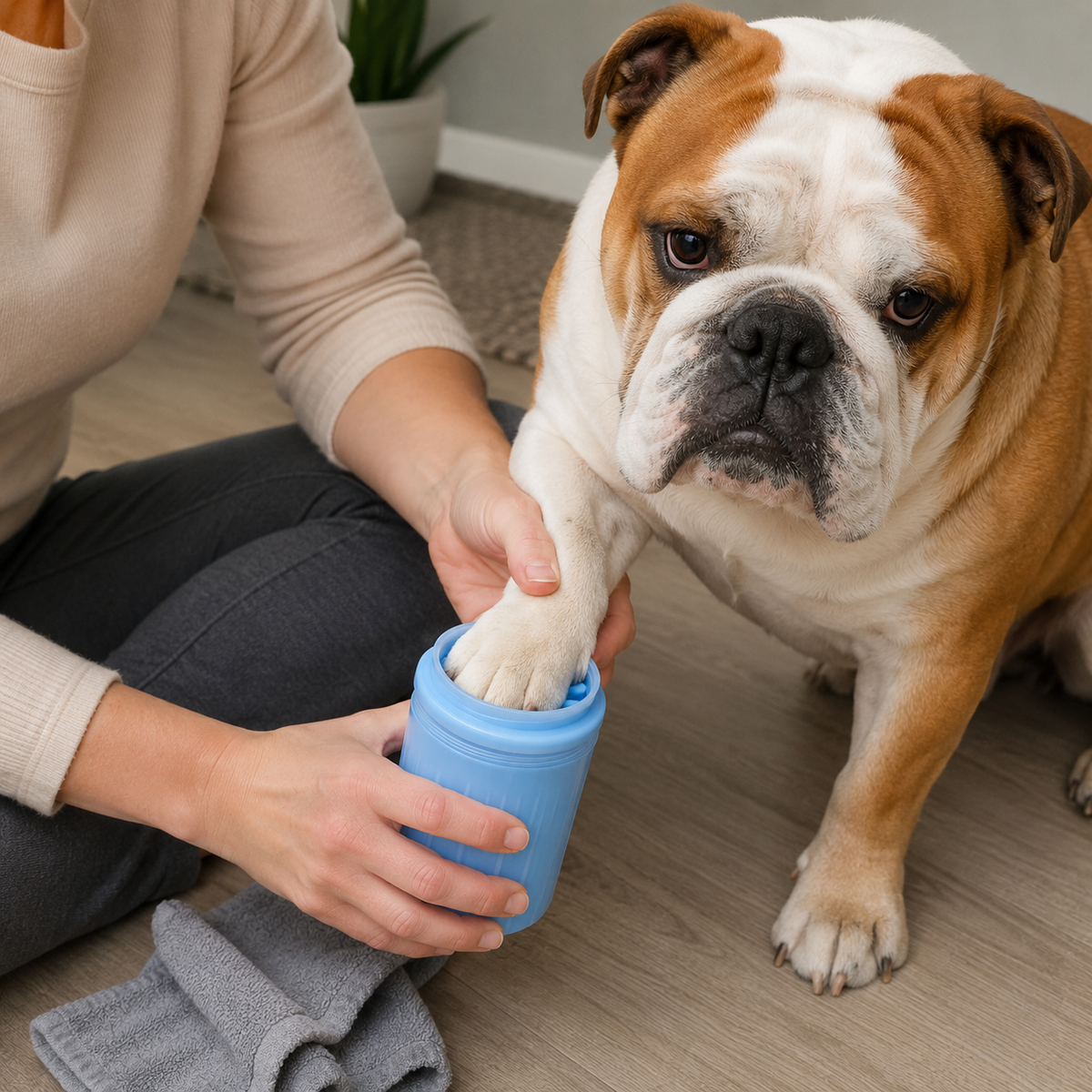 Dog Paw Cleaner Cup