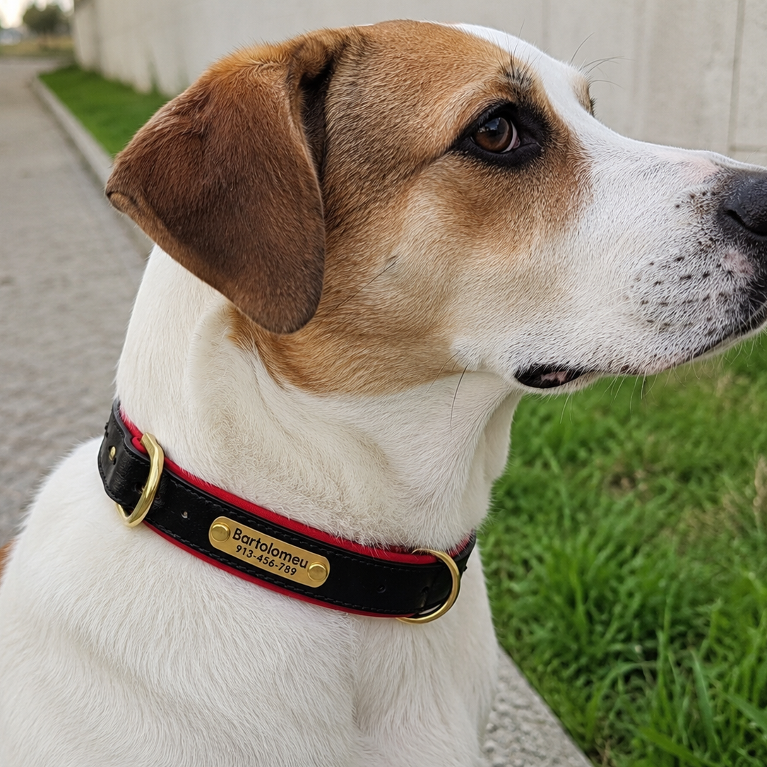 Premium Dog Collar with ID