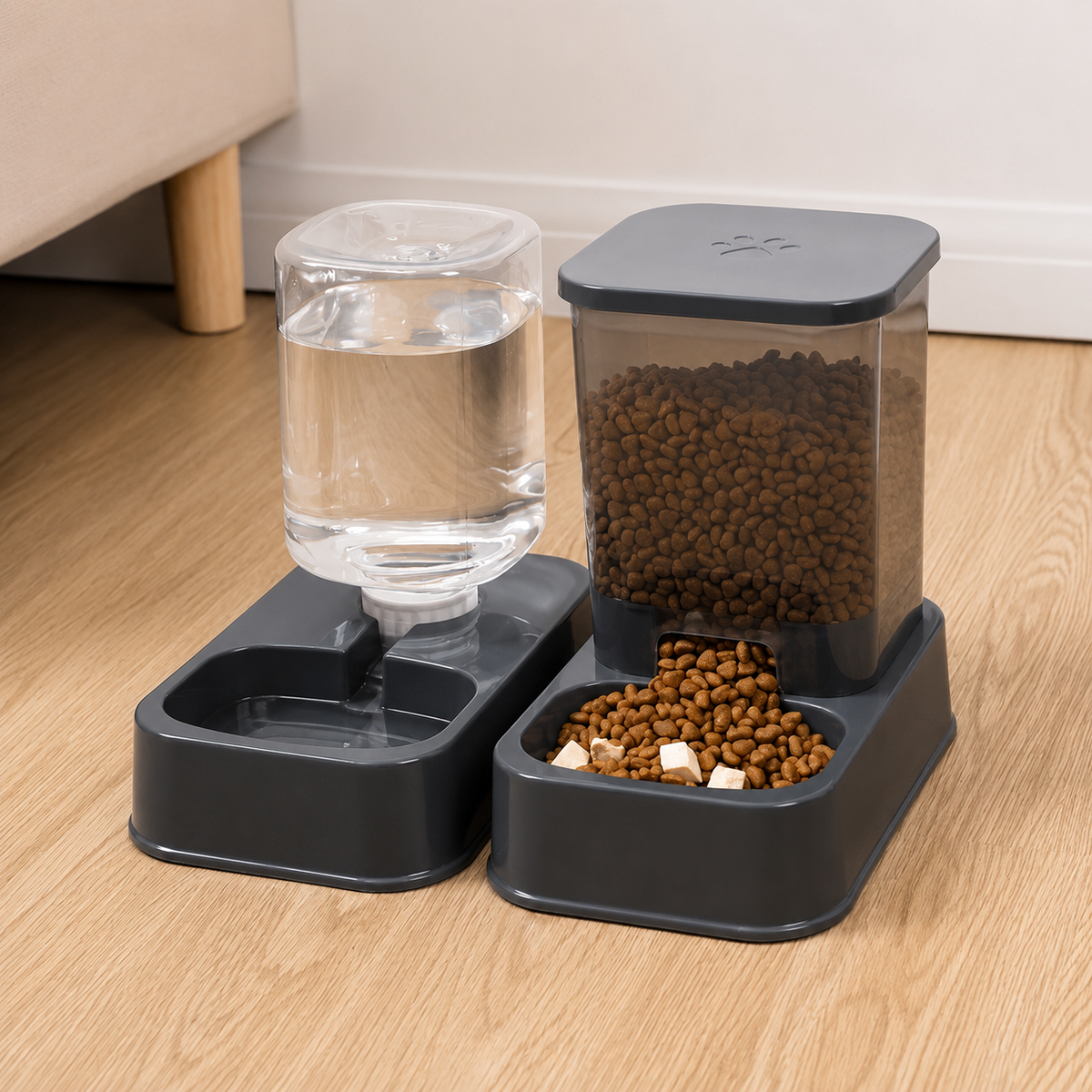 Automatic Dog Feeder with Water Dispenser