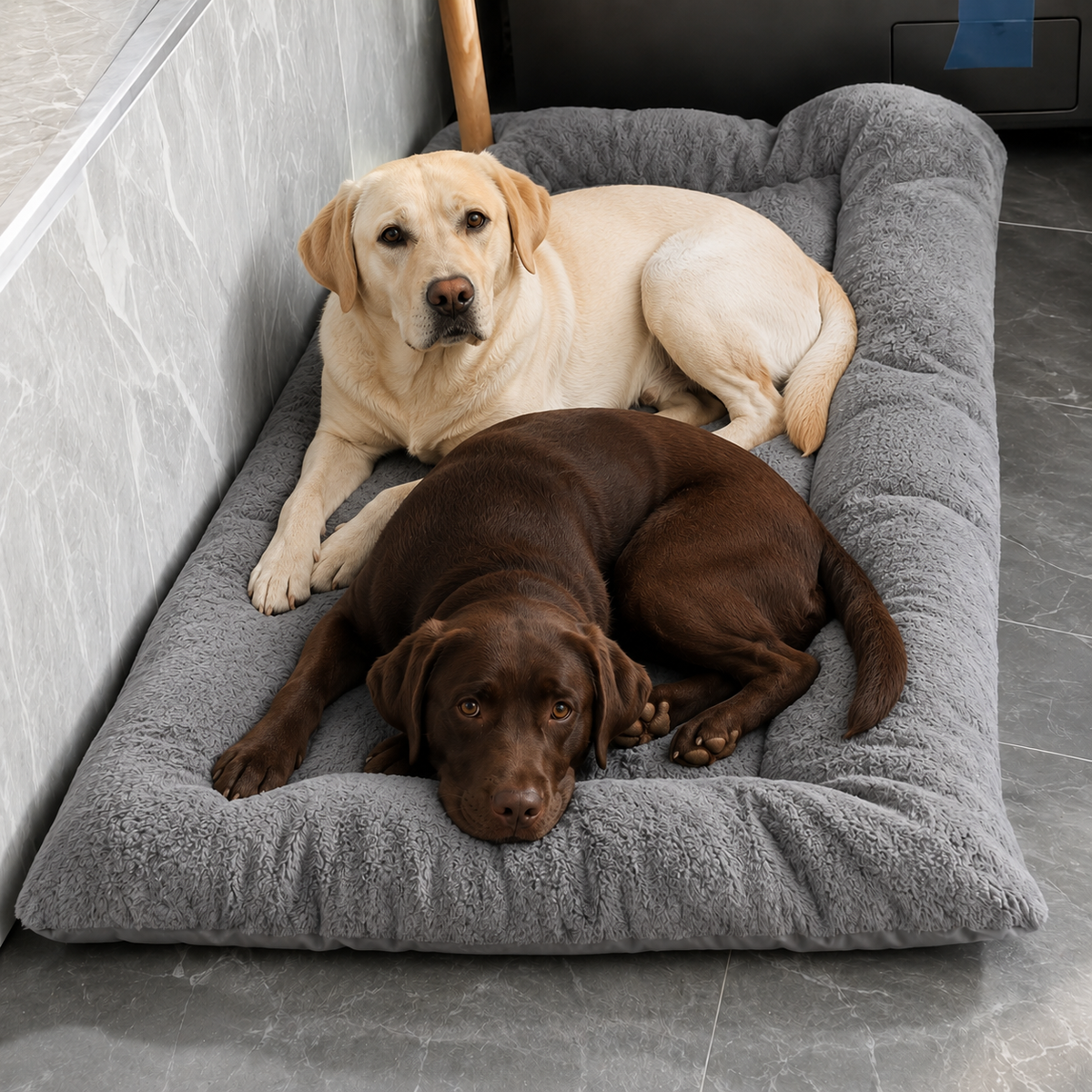 Extra-Large Plush Dog Bed/Sofa