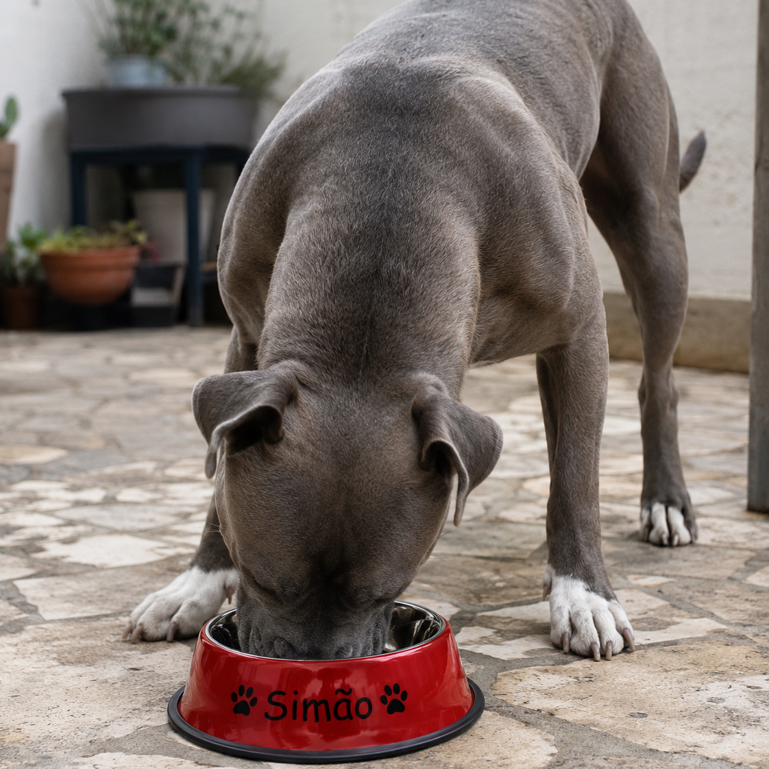 Personalized Stainless Steel Dog Bowl