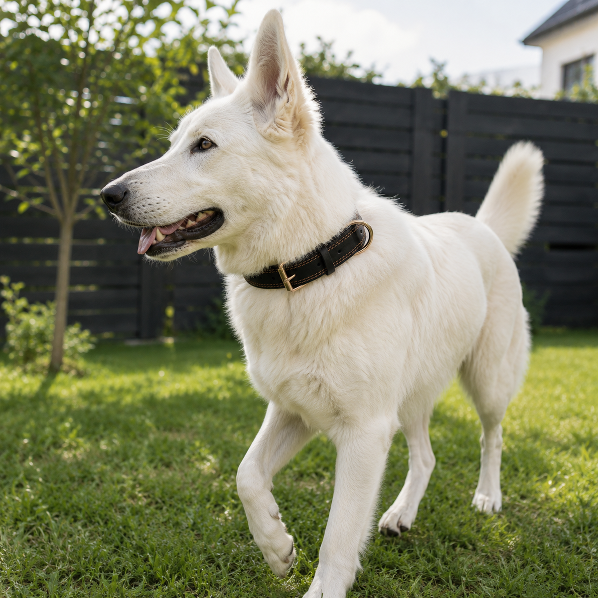 Genuine Leather Dog Collar