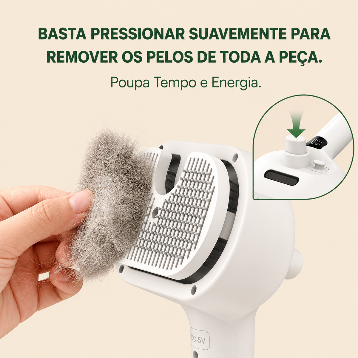 Groom Pet Steam Brush