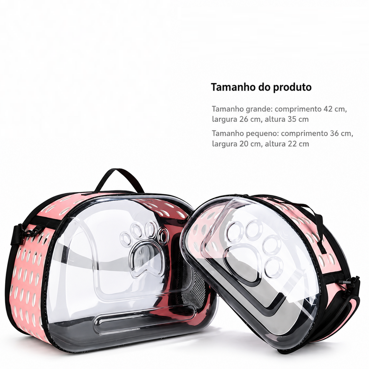 Transparent Carrier Bag for Dogs and Cats