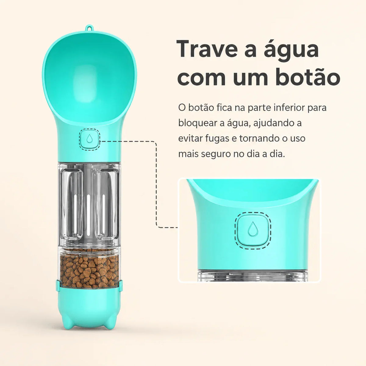 Portable Dog Water Bottle, Feeder & Water Dispenser