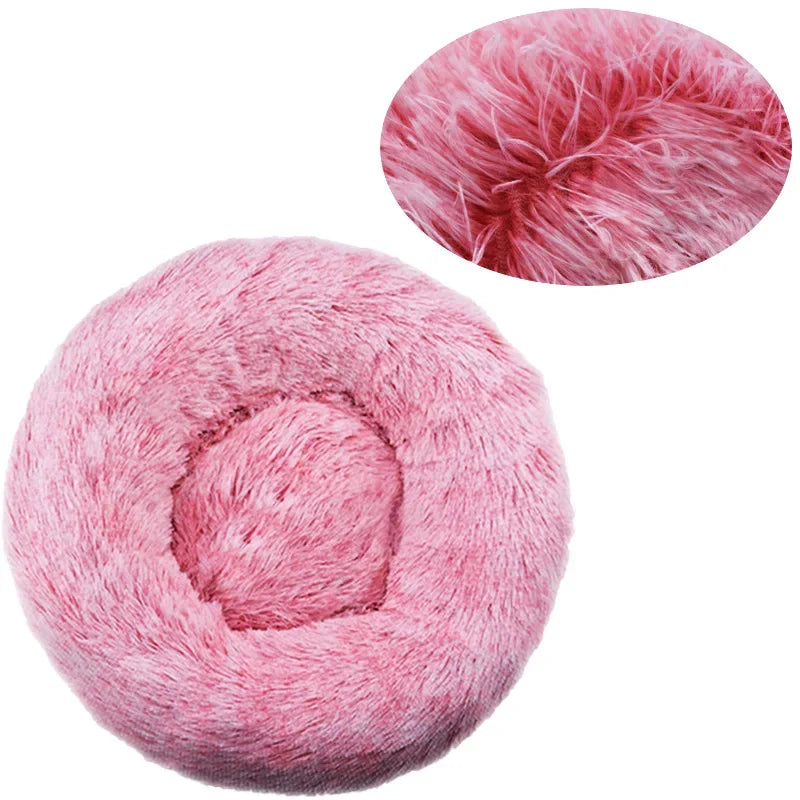 Super Soft Round Bed for Dogs and Cats