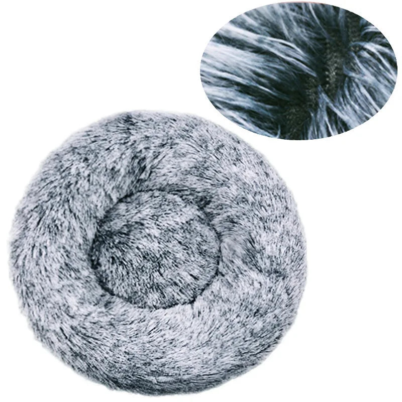 Super Soft Round Bed for Dogs and Cats