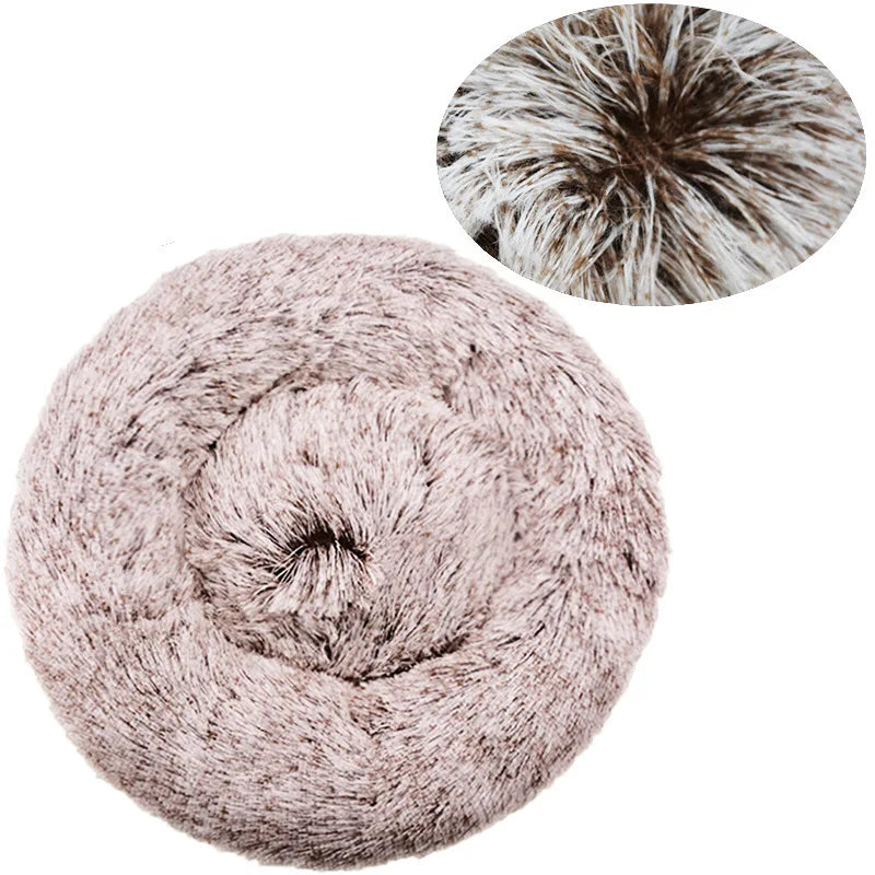 Super Soft Round Bed for Dogs and Cats