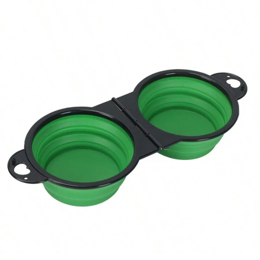 Portable Dog Food and Water Bowl