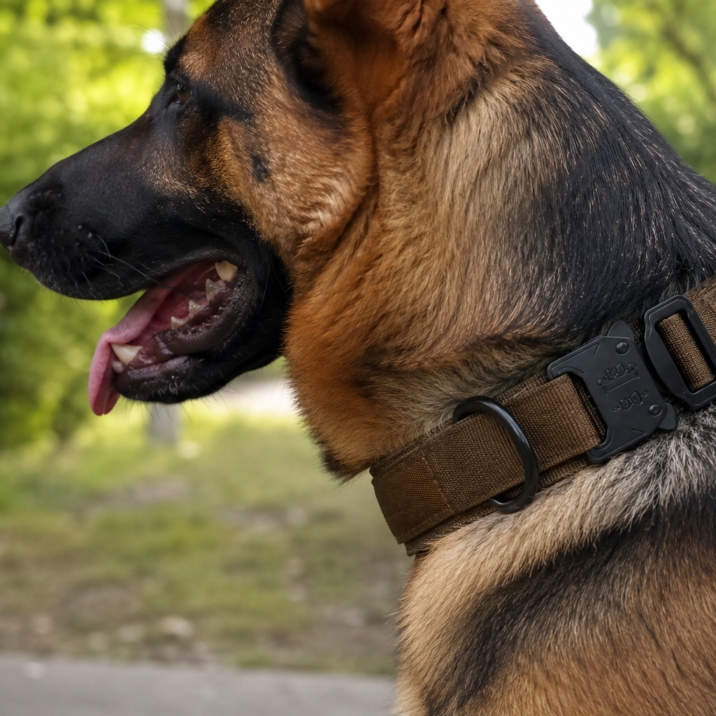 Tactical Dog Collar for Medium and Large Dogs