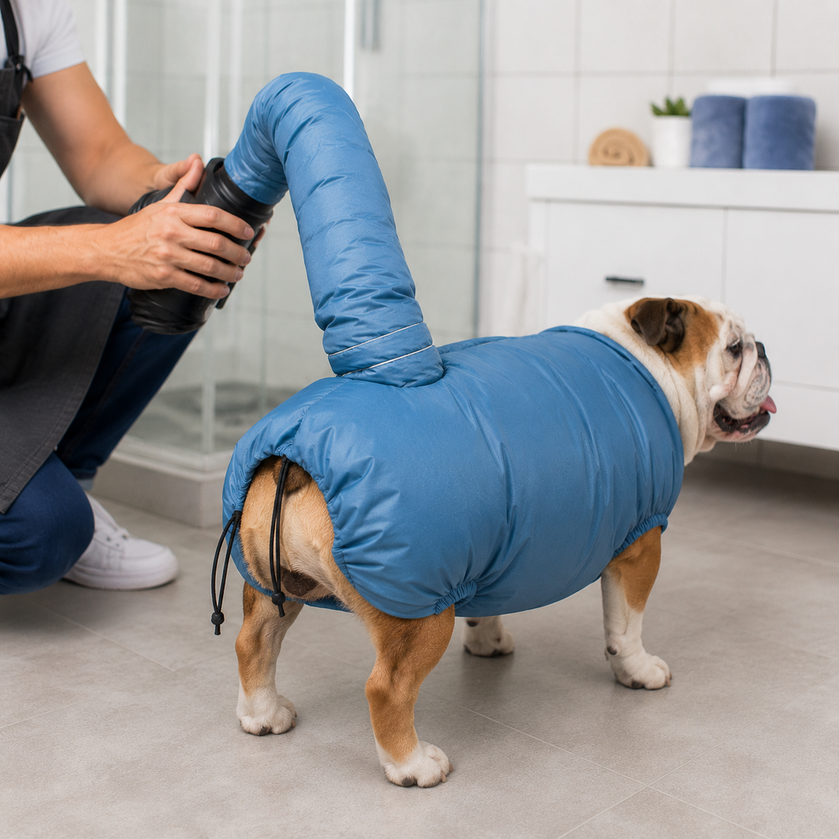 Portable & Foldable Dog Drying Bag