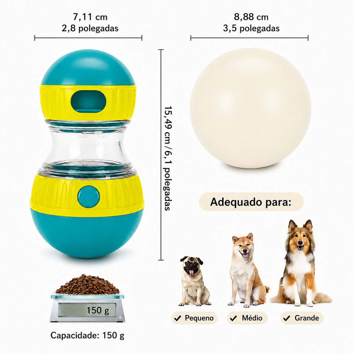 Interactive Treat-Dispensing Toy for Dogs