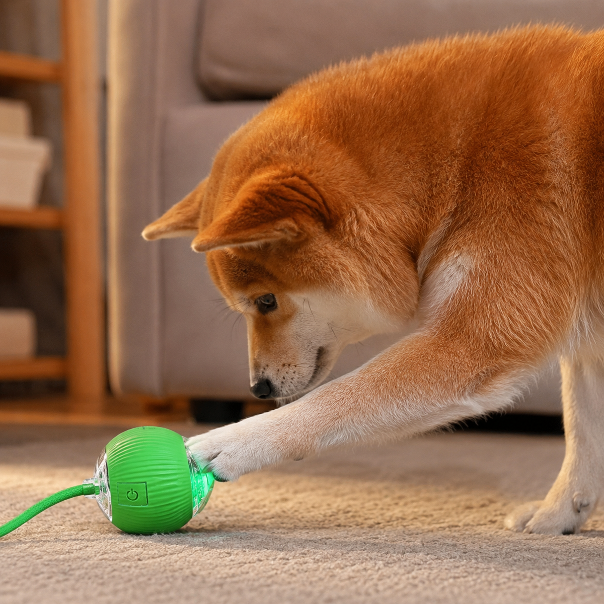Automatic Rolling Ball Toy for Dogs and Cats