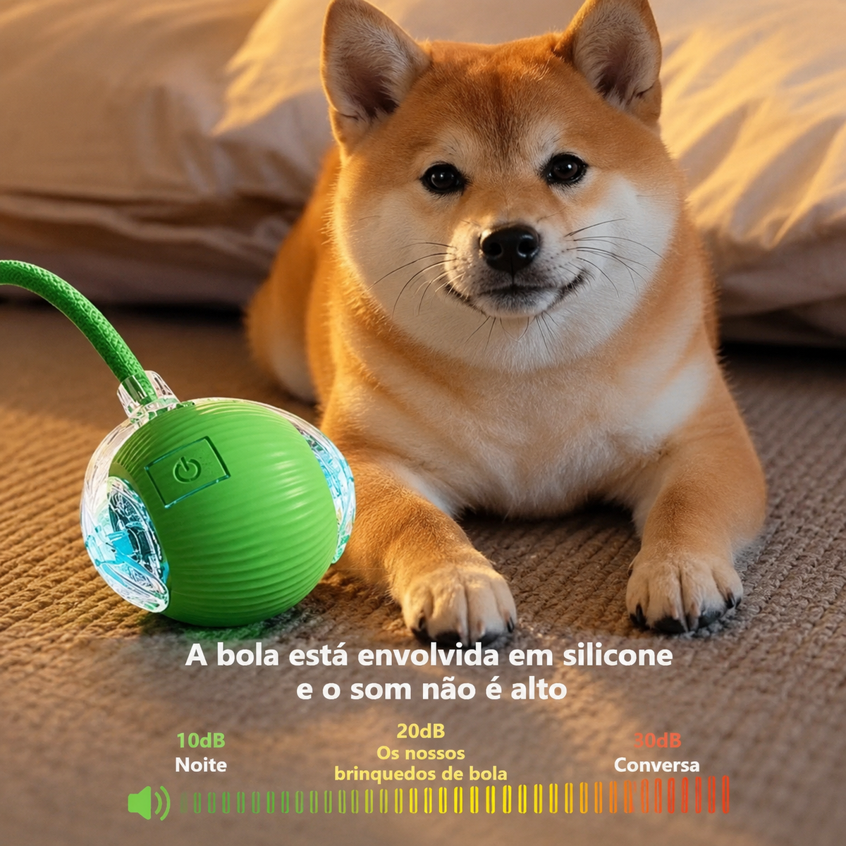 Automatic Rolling Ball Toy for Dogs and Cats