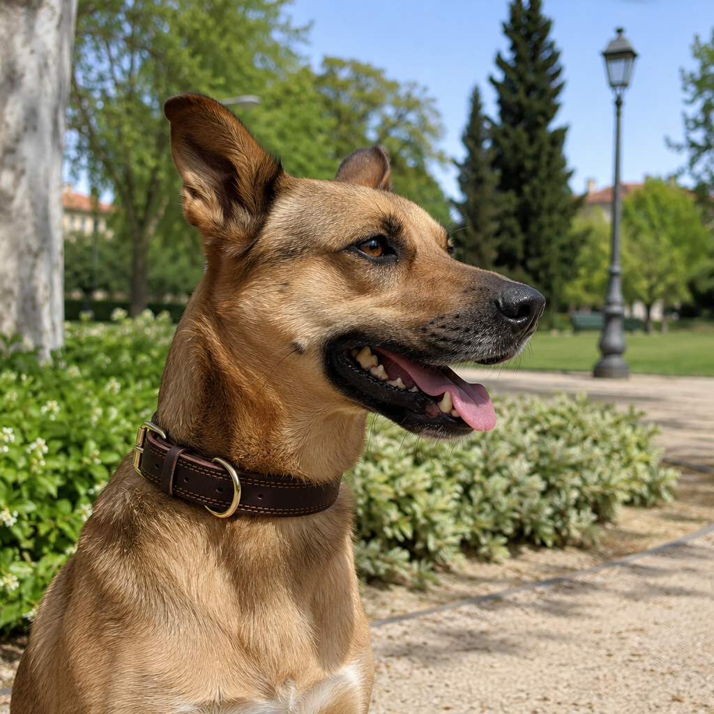 Genuine Leather Dog Collar