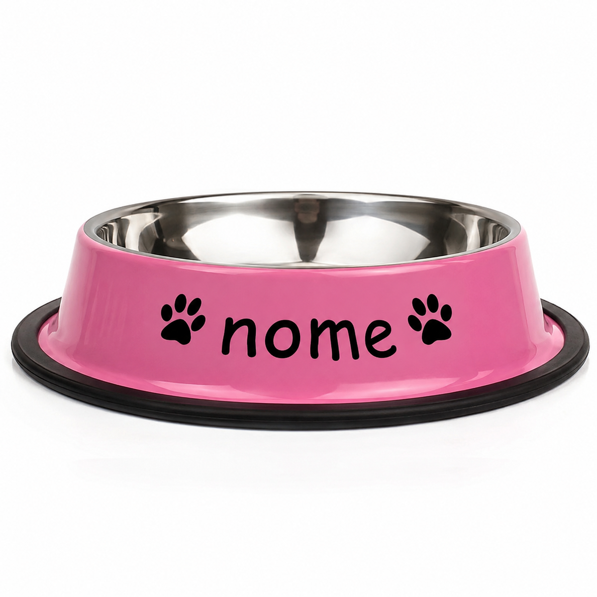 Personalized Stainless Steel Dog Bowl