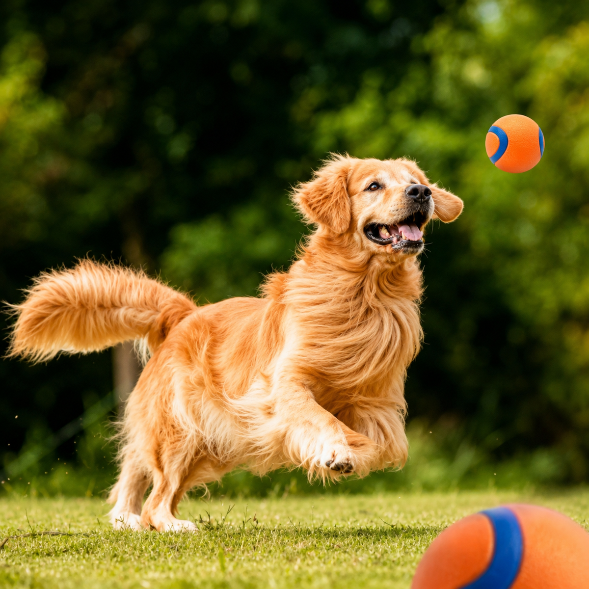 Durable Dog Ball for Small, Medium, and Large Dogs
