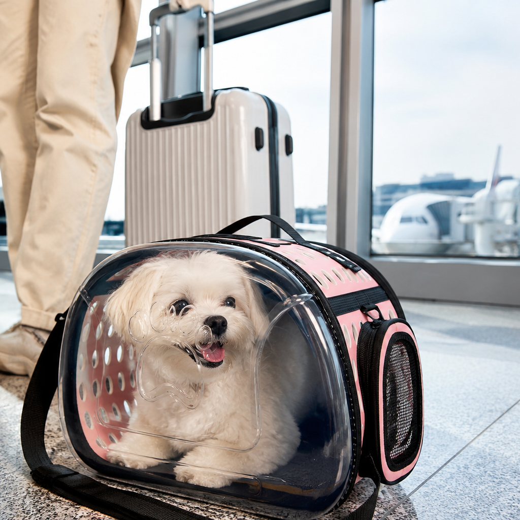 Transparent Carrier Bag for Dogs and Cats