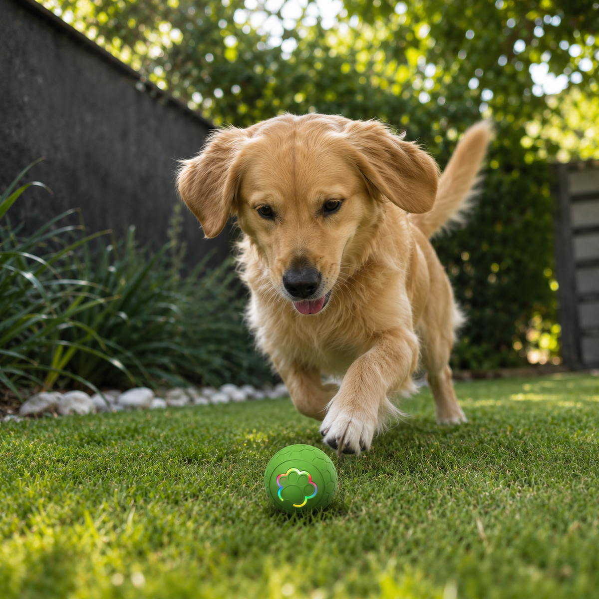 Smart Ball with RGB Lights for Dogs