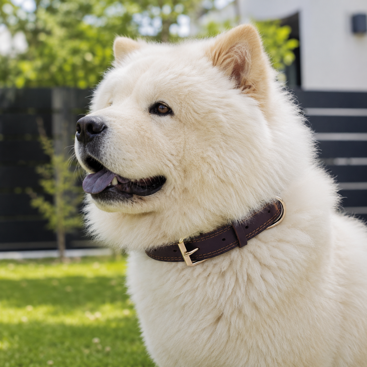 Genuine Leather Dog Collar