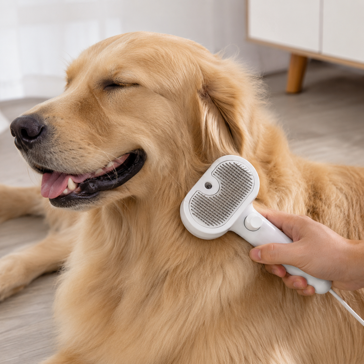 Groom Pet Steam Brush